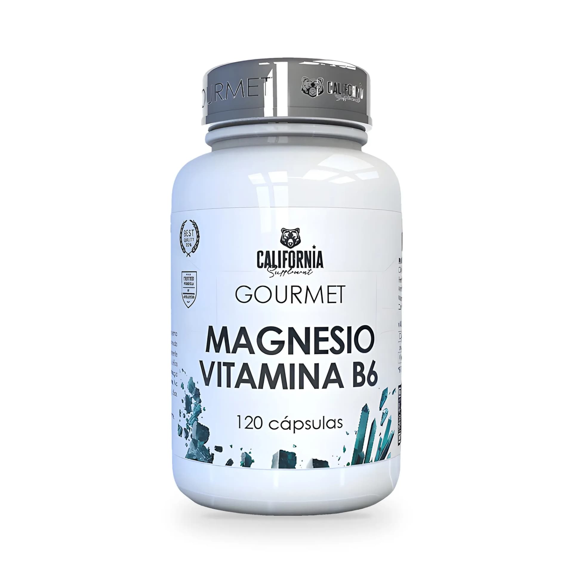 CITRATO DE MAGNESIO VITAMINA B6 120 Cápsulas