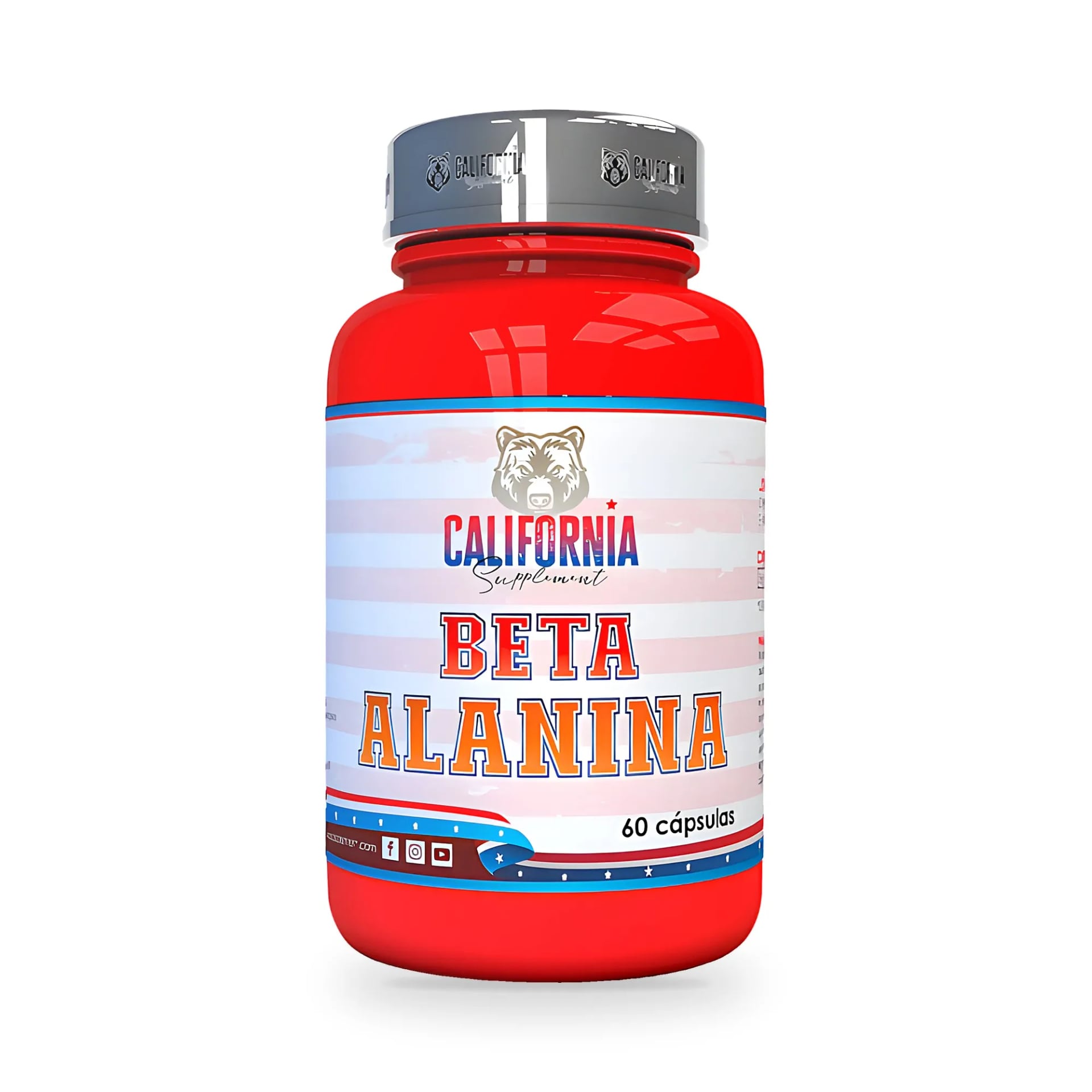 BETA ALANINA 60 Cápsulas