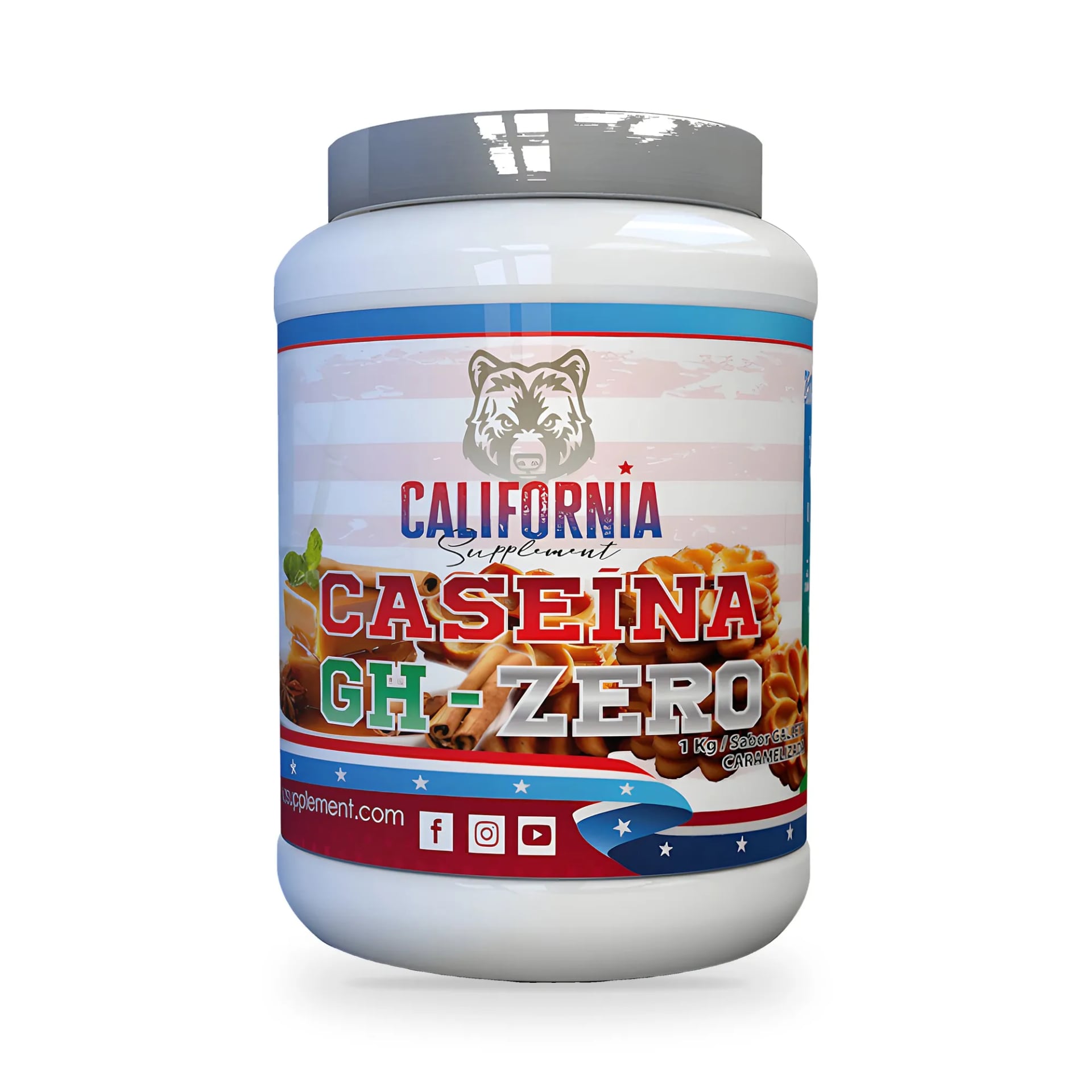100% CASEINA GH ZERO 1 kg