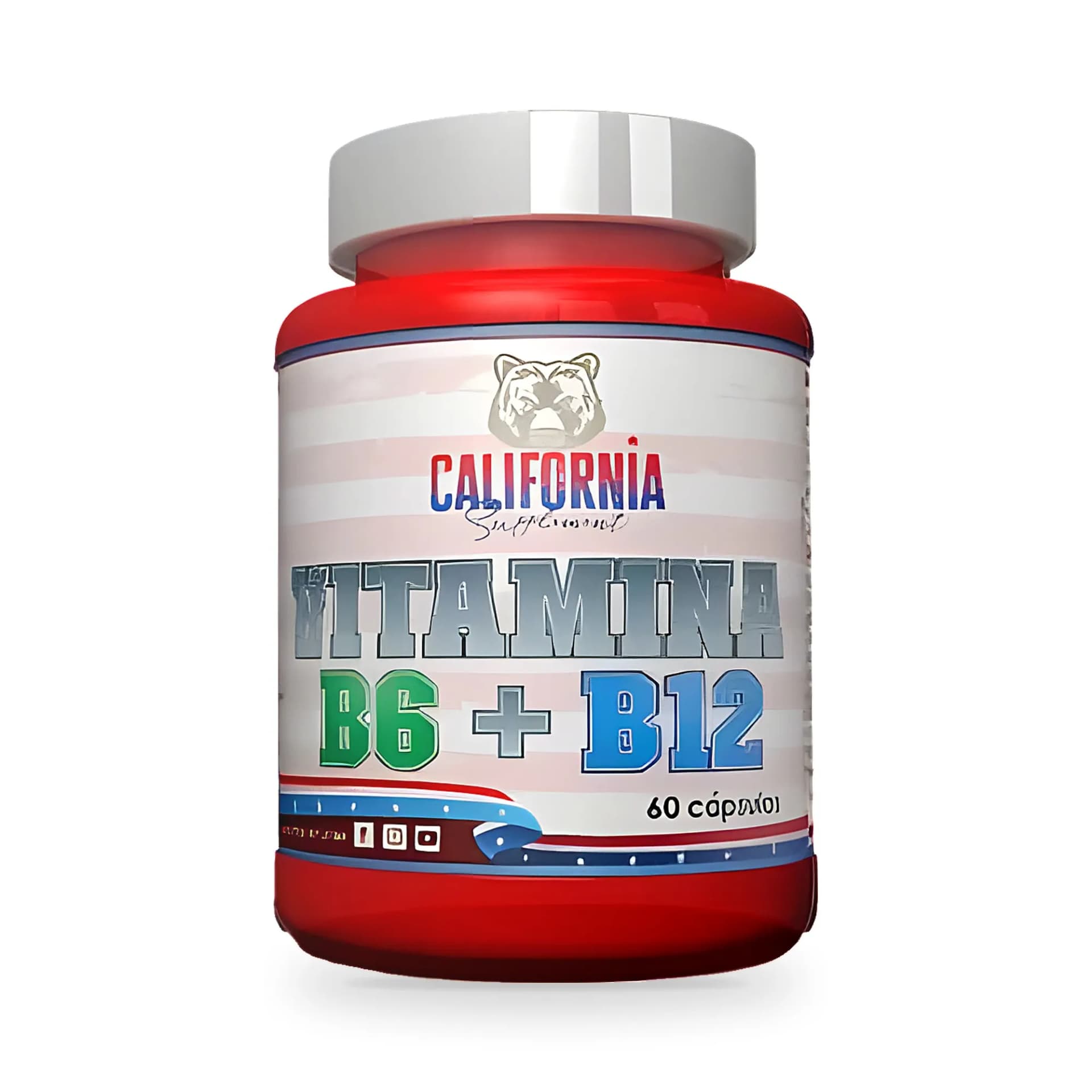 VITAMINA B6+B12 60 Cápsulas